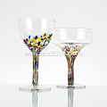 Set of 2 Mexico wine glass set